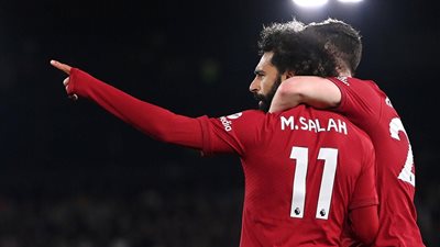 فوز ساحق لليڤربول بتألق صلاح وتسجيله لهدفين في مباراة ليدز