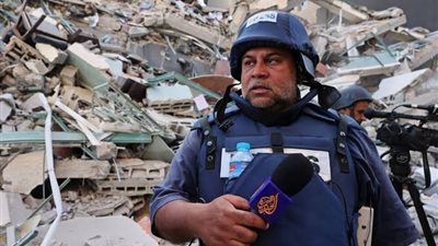 إصابة الصحفي الفلسطيني وائل الدحدوح برصاص قوات الإحتلال