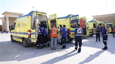 استقبال 44 جريح ومصاب فلسطيني عبر معبر رفح البري