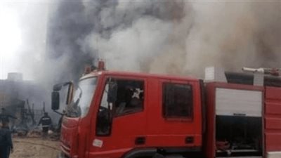 إخماد حريق نشب بمركز البحوث الهندسية الإذاعية بالهرم