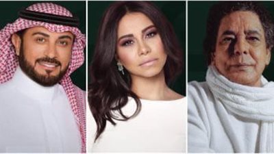 نجوم الفن والسياسة يتألقون في 