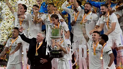 مدريد يحتفل بعودة الفريق الأكثر تتويجًا بالكأس الملكية بعد غياب 9 أعوام