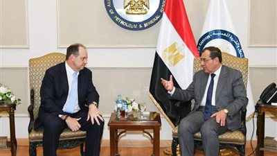 وزير البترول يستقبل رئيس شركة اباتشى لعرض خطط الشركة خلال الفترة القادمة بمصر