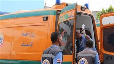 انقلاب سيارة ربع نقل وإصابه 13 شخصاً بطريق مصر إسكندرية الصحراوي