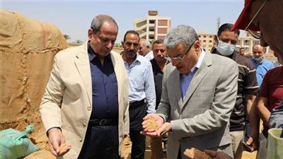 الشون الحكومية بالمنيا تستقبل أكثر من 283 ألف طن من القمح حتى الآن