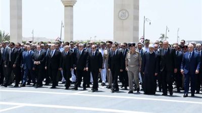 الرئيس السيسي يشارك فى جنازة والدة الدكتور مصطفى مدبولي