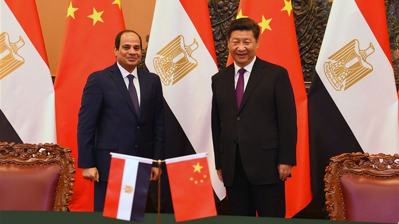 السيسي ونظيره الصيني