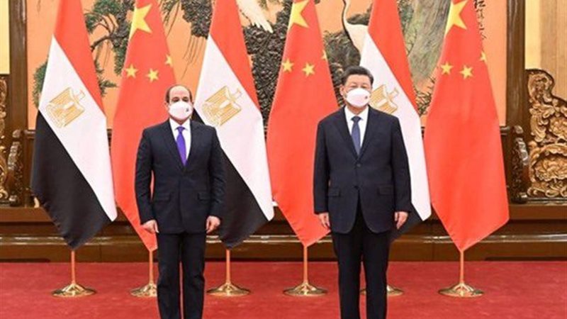 السيسي ونظيره الصيني