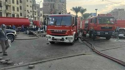 فاجعة الموت.. مصرع وإصابة 6 أشخاص جراء حريق شقة في البدرشين