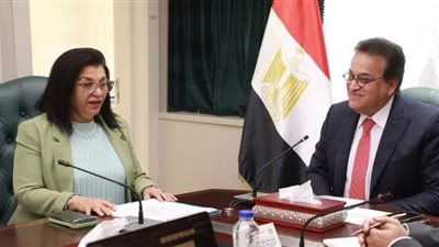 عبد الغفار يناقش مع ممثل الصحة العالمية استعدادات المؤتمر العالمي للسكان والصحة