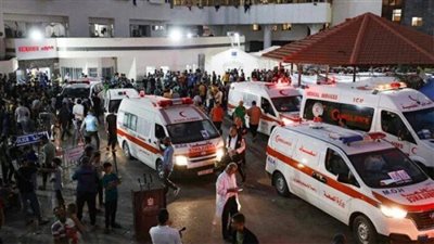 الهلال الأحمر: الاحتلال مستمر بقصف محيط مستشفى الأمل لليوم الثالث
