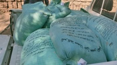 الداخلية تضبط 20 طن دقيق مهرب للسوق السوداء