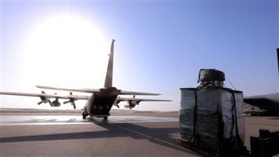 القوات الجوية تواصل إسقاط المساعدات الإنسانية والإغاثية في غزة