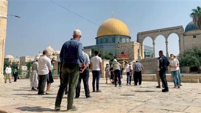 مُستوطنون يقتحمون الأقصى .. والاحتلال يعتقل 26 فلسطينيًا من الضفة الغربية
