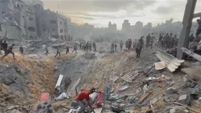 إضراب شامل وحداد بمدن الضفة الغربية إثر قصف مخيم جباليا