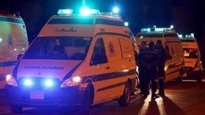 انقلاب سيارة ربع نقل بطريق السويس يُصيب 15 عاملًا