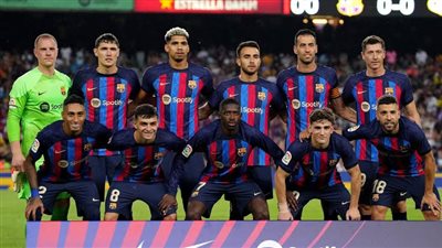 قائمة برشلونة الرسمية لمواجهة ريال مدريد بالدوري