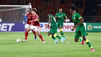 التعادل السلبي يسيطر على الشوط الأول فى مباراة المارد الأحمر ويانج أفريكانز