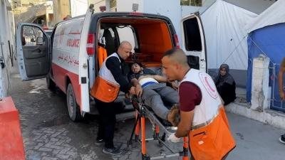 شهداء وجرحى فى قصف إسرائيلي على مخيم البريج