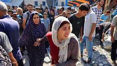 استشهاد 3 أشخاص وإصابة 5 آخرين فى قصف إسرائيلي على منطقة المواصى