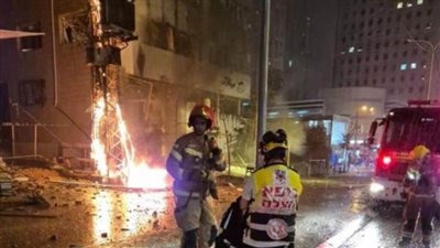 إسرائيل: انفجارات هائلة بخط كهرباء شرقى تل أبيب