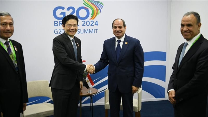 الرئيس السيسي  ورئيس