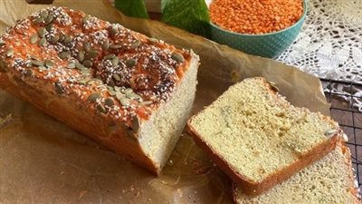 بدون دقيق أبيض.. طريقة تحضير خبز العدس الصحي في المنزل