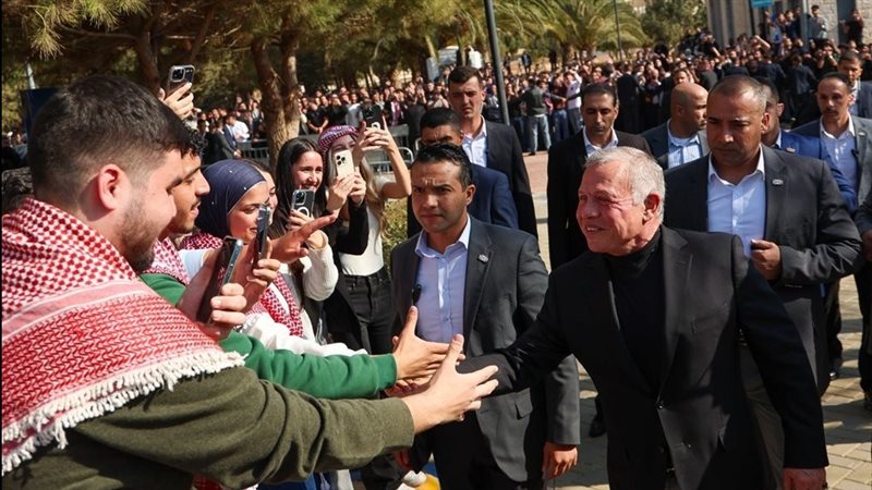 ملك الأردن 