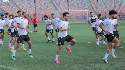 قبل الإفطار.. منتخب مصر يختتم تدريباته استعدادا للسفر إلى المغرب 