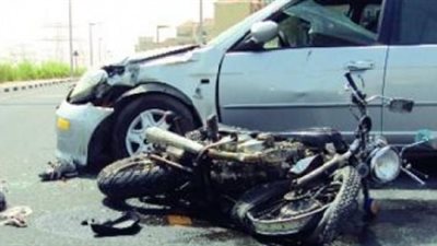 حادث تصادم مروع وراء إصابة 3 مواطنين على كوبري بالشرقية