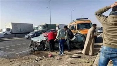 «حادث أليم على طريق الفيوم».. مصرع شاب في تصادم مروع
