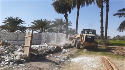 إزالة 38 حالة تعدٍ في البدرشين والعياط ومنشأة القناطر خلال أسبوع