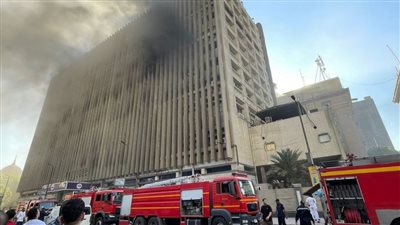 النيابة العامة تعاين اليوم حريق سنترال رمسيس من الداخل بعد انتهاء التبريد