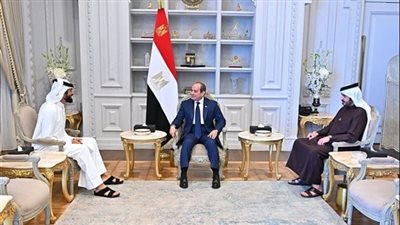 الرئيس السيسي يستقبل قيادات بحرينية لبحث التعاون الثنائي وتطورات الأوضاع الإقليمية
