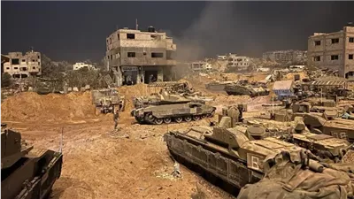 شارع الجلاء بقيادة الاحتلال.. آليات إسرائيلية تستهدف المنازل وتتوغل شرق غزة