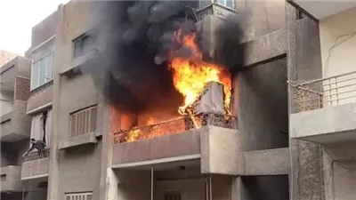مصرع 3 أطفال في حريق مروع بمنزل بالقليوبية