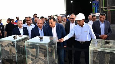 السخنة تشهد إعادة تشغيل مصنع إيجيبت أنود بحضور مدبولي