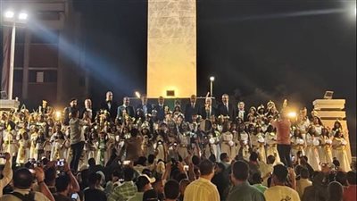 افتتاح ميدان النيل بالمنيا بعد تطويره استعدادا لافتتاح المتحف الكبير