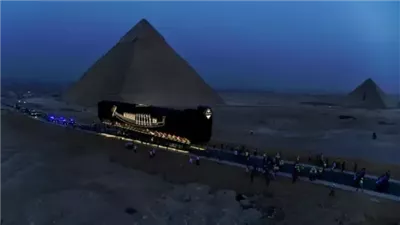 المتحف المصري الكبير يقدم عرضا مباشرا لترميم مركب الملك خوفو