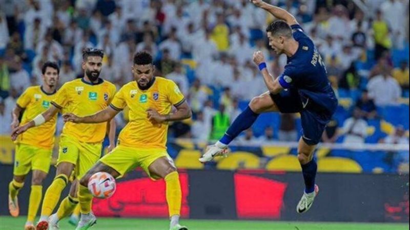  مباراة النصر والحزم
