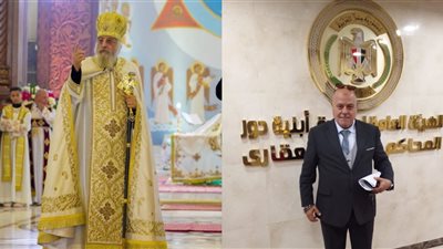 المستشار ثروت محمد يهنئ بابا الإسكندرية وبطريرك الكرازة المرقسية بعيد الميلاد المجيد