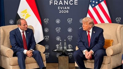 «السيسي وترامب» على هامش قمة الدول الـ 7 الصناعية الكبرى.. لدفع وتطوير الشراكة الإستراتيجية بين البلدين