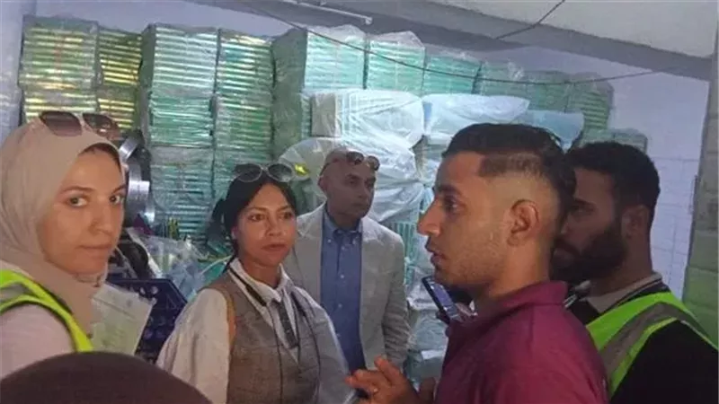 جانب من التفتيش