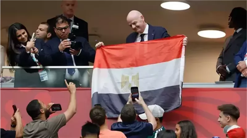 جياني إنفانتينو رئيس الاتحاد الدولي لكرة القدم