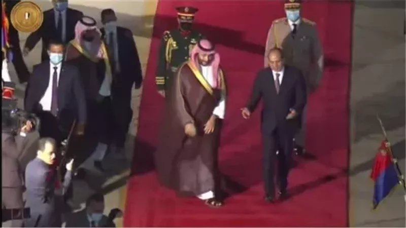 الرئيس السيسي والأمير محمد بن سلمان