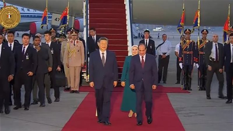 الرئيس السيسي ونظيره الصيني